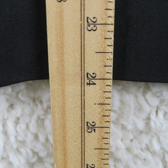 Casual Corner* Women's Stretch Wool Fully Lined 6" Backside Slit Pencil Skirt~ 8 - Picture 6 of 7